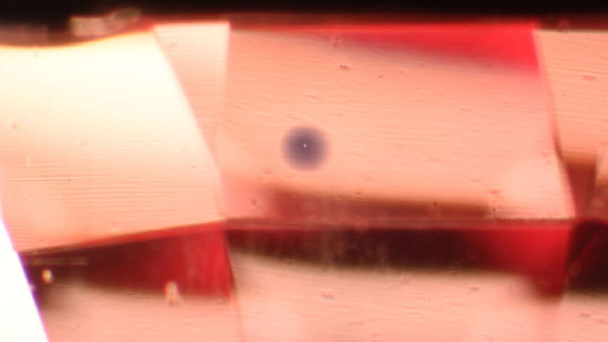 Footprints in A Padparadscha