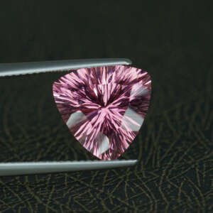 4.94CT Concave Cut Pink Tourmaline / Rubellite
