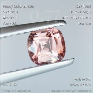 0.77CT Fancy Color Zircon