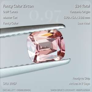 0.97CT Fancy Color Zircon