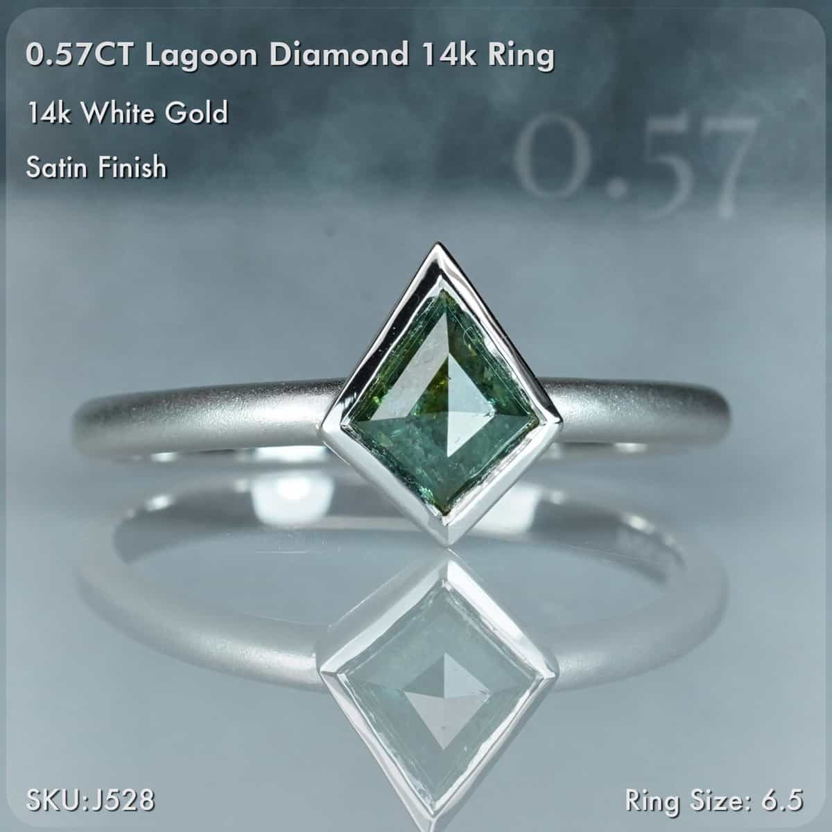 0.57CT Tidepool Diamond Ring