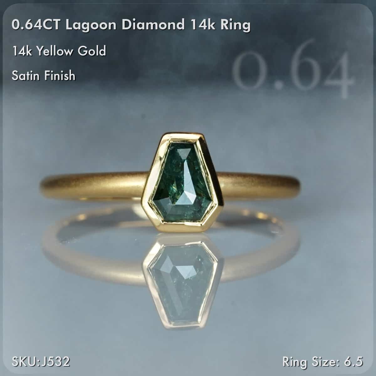 0.64CT Tidepool Diamond Ring