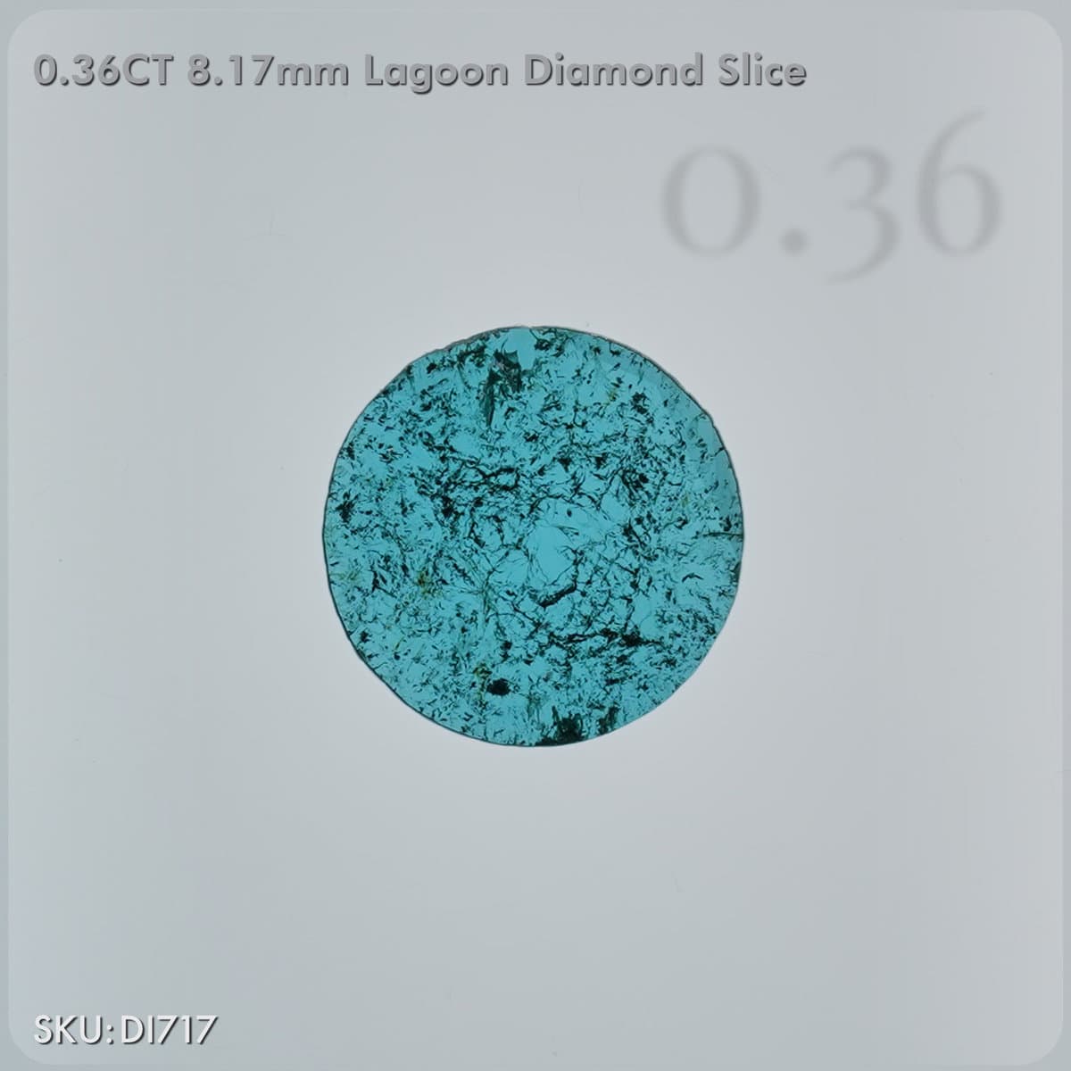 0.36CT Slice Cut Lagoon Diamond Pair