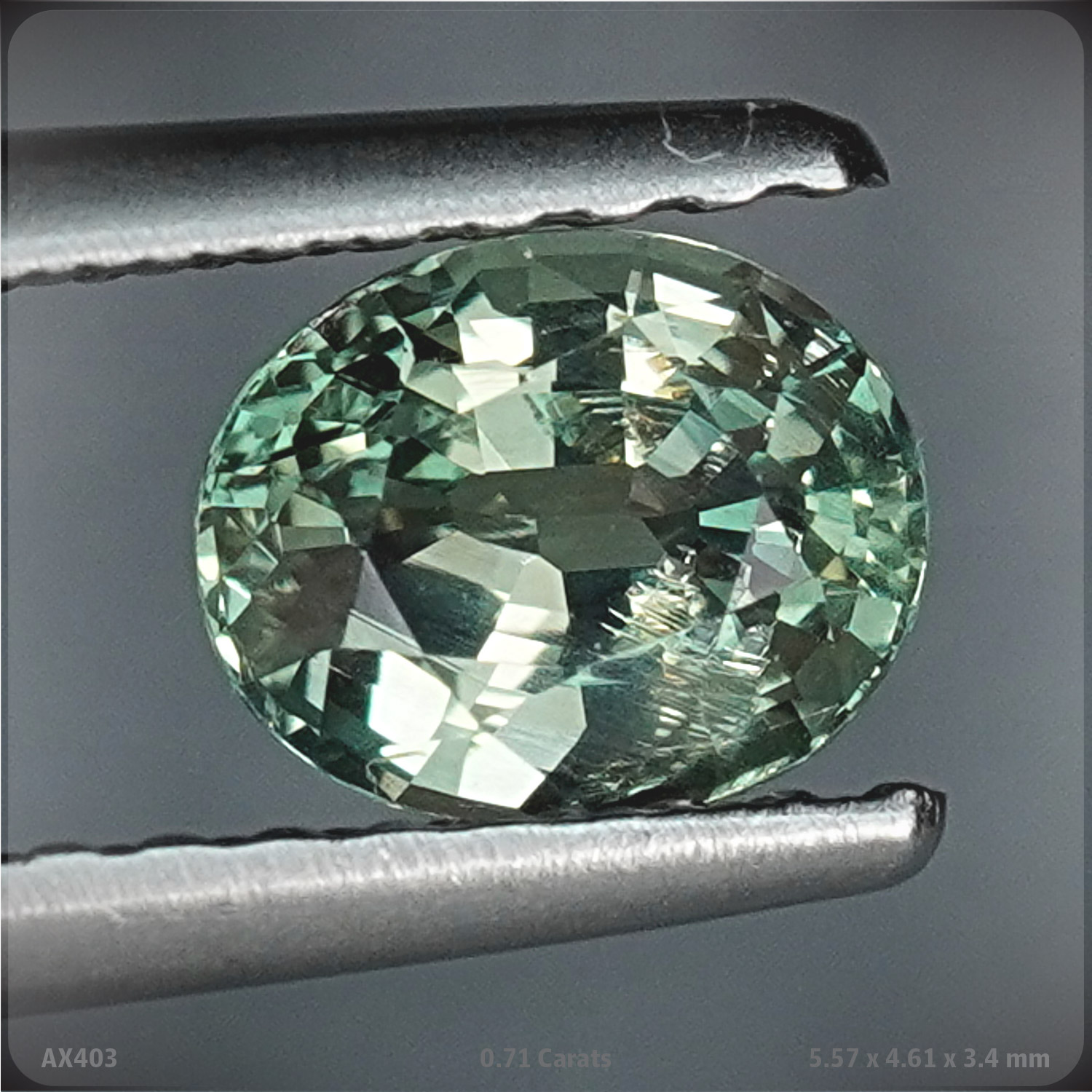 0.71CT Color Change Oval Cut Alexandrite