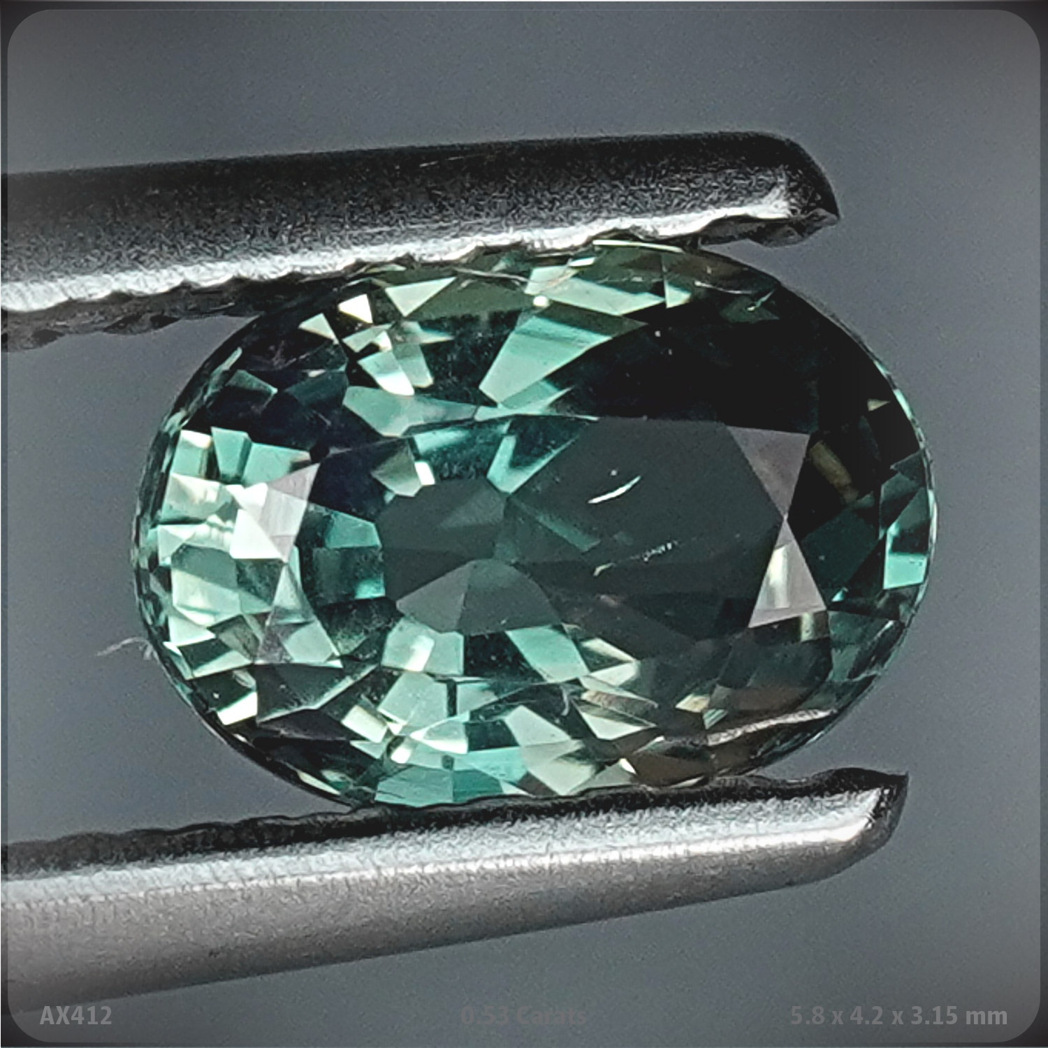 0.53CT Color Change Oval Cut Alexandrite