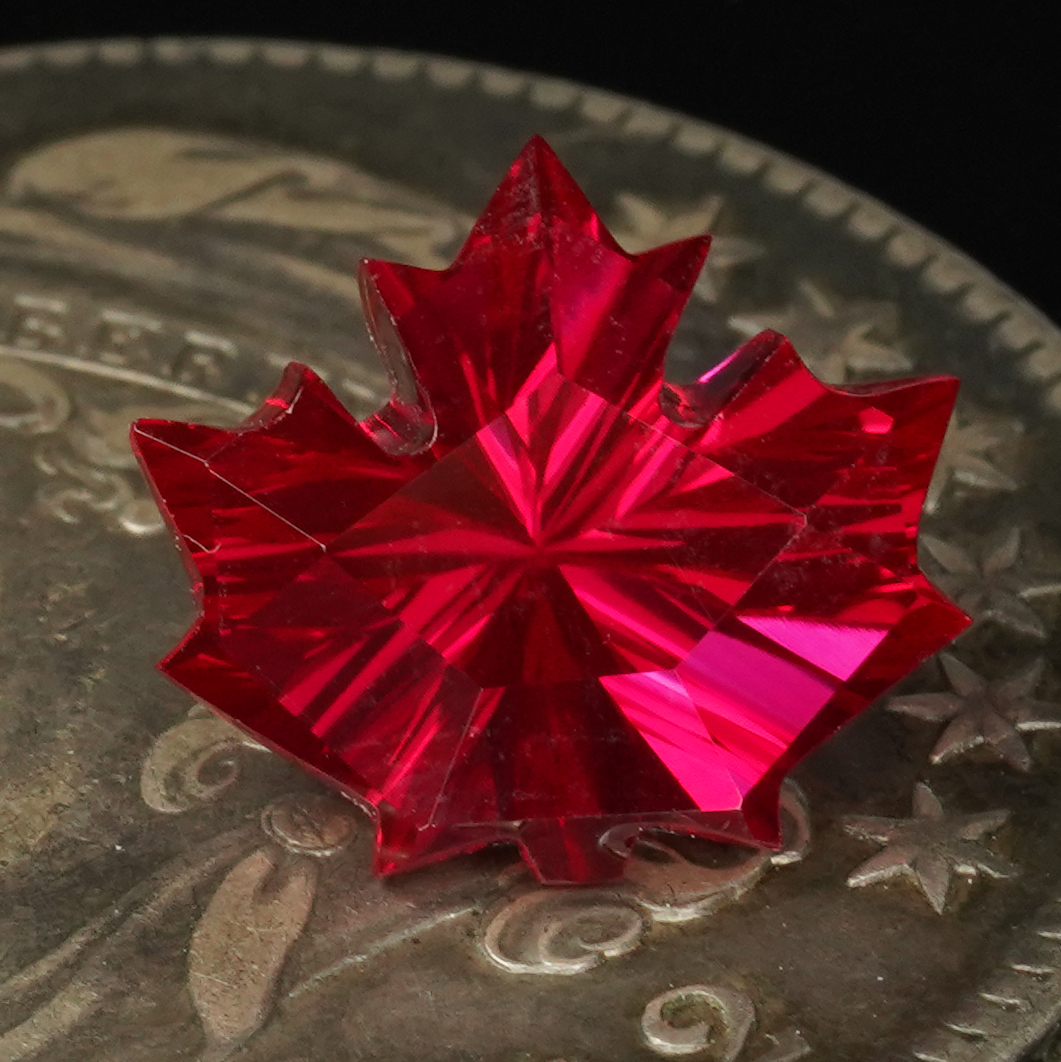 Rare Handcrafted Maple Ruby